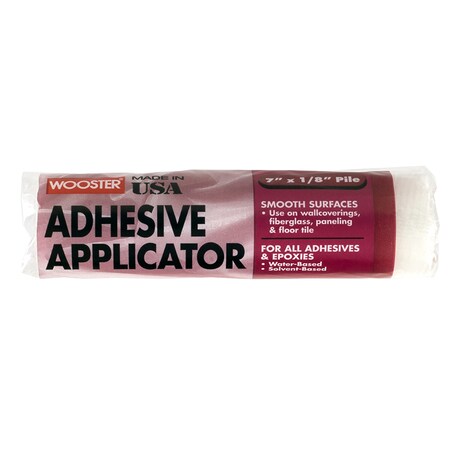 Wooster 7" x 1/2" Nap Adhesive Applicator Adhesive Applicator 1/8 00R2450070